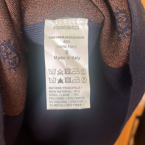 Chloe long knit navy skirt size S - Picture 5 of 8